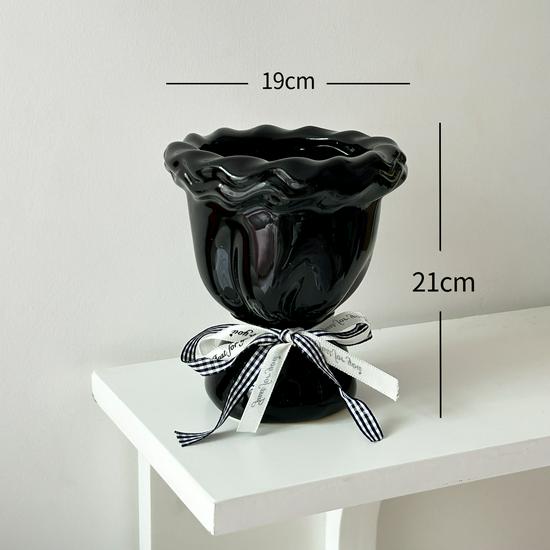 Set aus 100 Keramikvasen im Cremestil für Heimdekoration - Elegante handgebundene Straußform für Wohnzimmer-Blumenarrangements