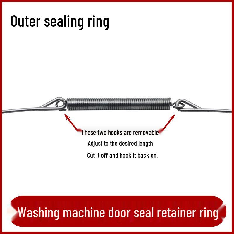 Waterproof Washing Machine Door Seal Spring Clip