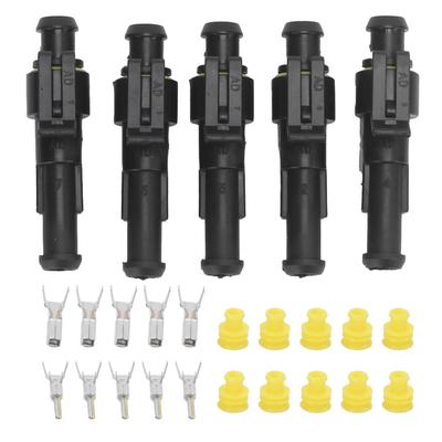 5 szt. 1-pinowy złączka elektryczna Super Seal Wodoodporna do samochodu ciężarowego motocykla statku