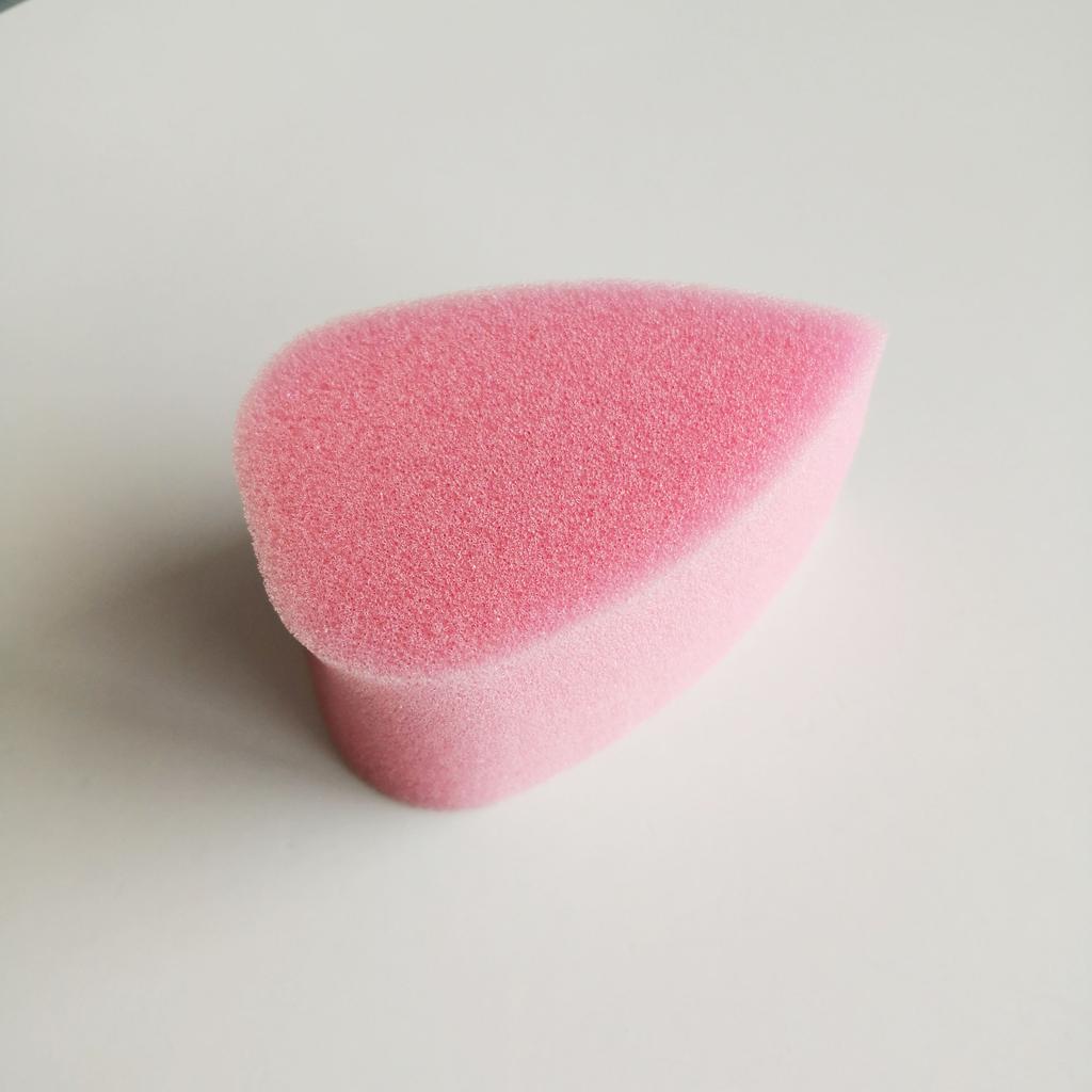 Wholesale Halloween Makeup Beauty Custom Shape Square Face Painting Black Yellow Facial Sponge