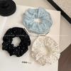 Crinkled Polka Dot Hair Tie: Elegant and Versatile Women's Fashion Accessory