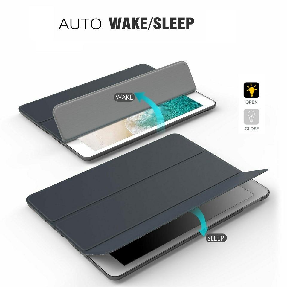 Ultracienkie, smukłe etui na tablet do iPada mini 5 4 7,9 "Flip Magnetyczna składana podstawka na iPada 7. 8th Gen Air 3 9,7 cala pro11 12,9 Flip Smart Case