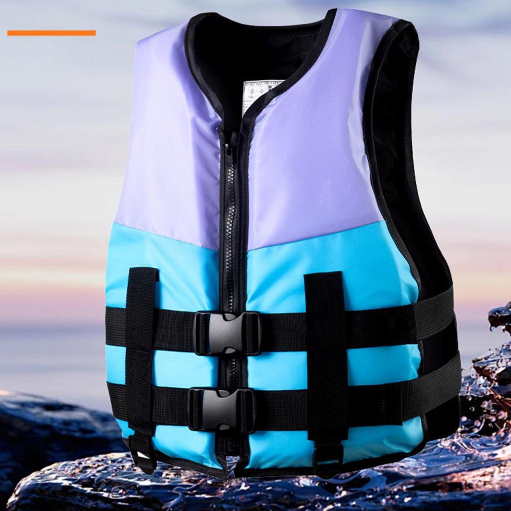 Life Suit Vest Adjustable Straps Swim for Wakeboarding Canoeing Fishing