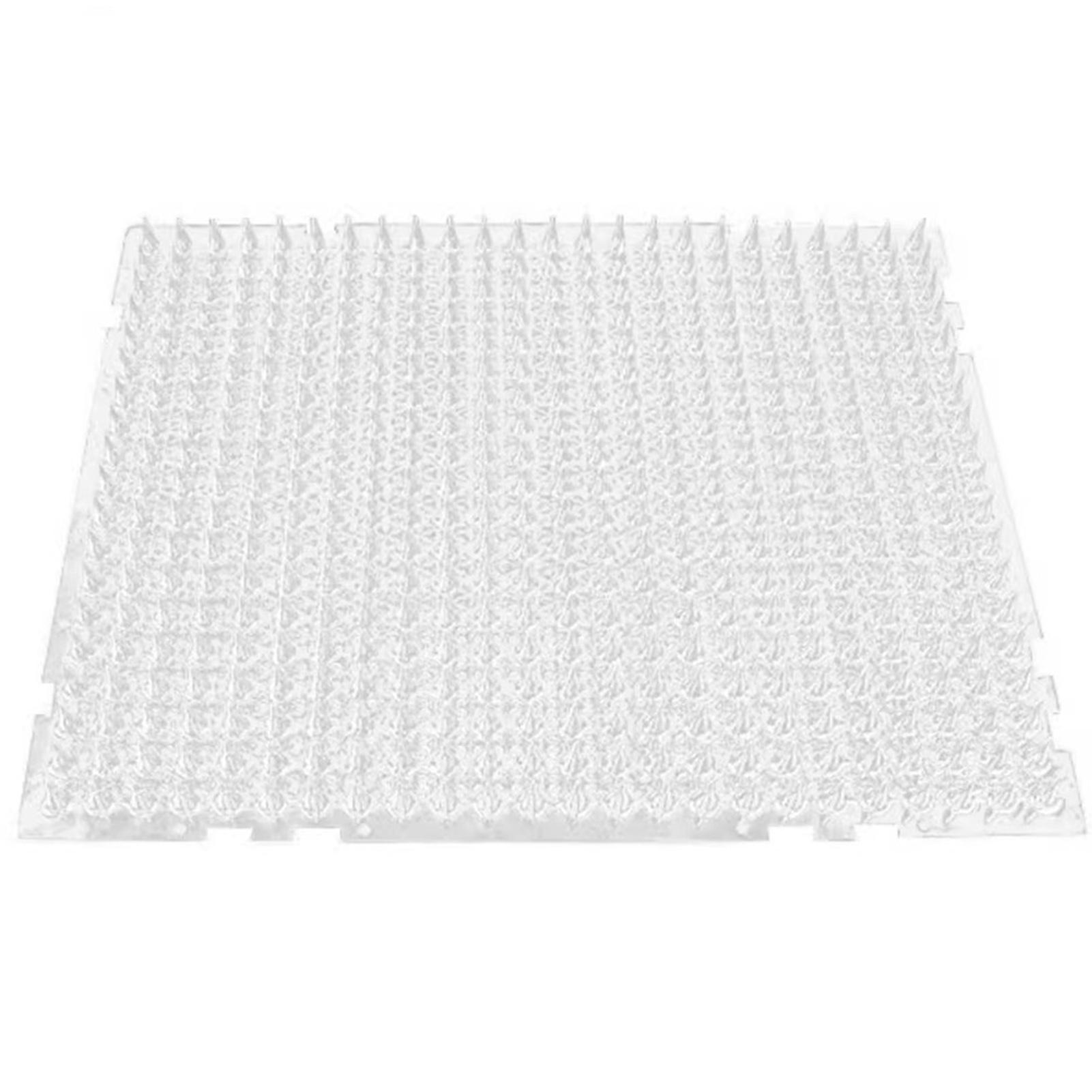 

Qumao Network Cat Scat Plastic Mat With Spikes Anti-digging Pet Prickle Strips Weather Resistant Spike Mat Anti-cat Crawling Mat 9 pcs