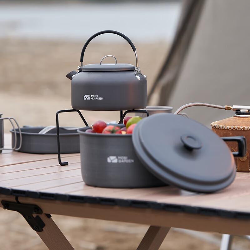 Mobi Garden Portable Aluminum Camping Kettle