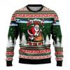 Women's, and Teenagers' Ugly Christmas Sweaters, Christmas Gingerbread Man Patterned Round Neck Sportswear Y2k Clothes