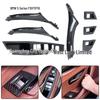 Mânere Manetă Cotieră Ușă Fibra de Carbon Seria 5 BMW F10/F11/F18 pentru Volan pe Stânga/Dreapta.