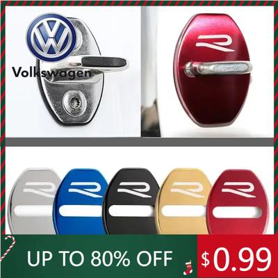 2026 Chaud Pour VOLKSWAGEN VW pour Volkswagen VW Housse de Protection de Serrure de Porte de Voiture ÉtuiR Rline Golf Polo Passat Jetta Bora Sedan EOS CC
