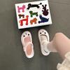 Fashion Soft Cute Girl Cartoon Puppy Bag Head Slippers Women's Summer New EVA Wear Versatile Cool Shoes