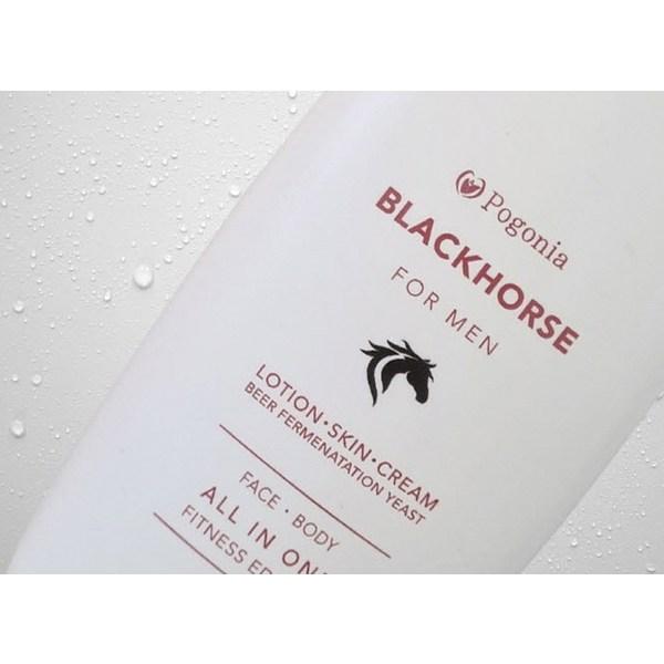 Dr. Hopkins Brewery Shampoo e sabonete líquido tudo em um + Black Horse All-in-One Skin Lotion Cream + escova de espuma para couro cabeludo, 1 conjunto, conjunto de cosméticos coreanos