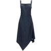 ONLY Women's Lyocell Denim A-Line Strappy Dress