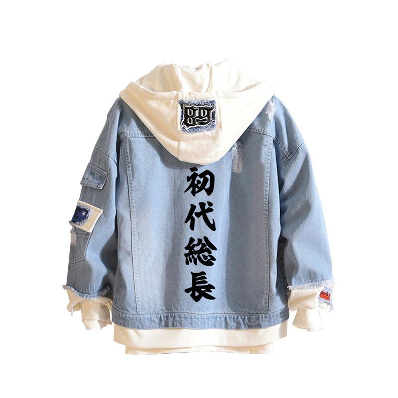 Felpa Con Cappuccio Uomo Anime Tokyo Revengers – Felpa Hip Hop Con Draken, Morbida Misto Cotone (80% Poliestere 20% Cotone)