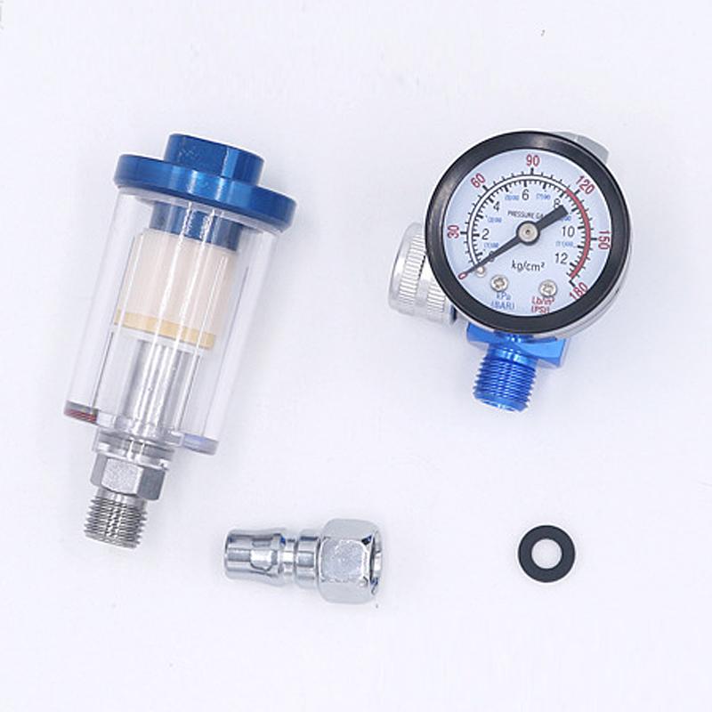HVLP Spray Gun 0.8mm/1.0mm Nozzle H-2000 Professional Mini Paint Spray Gun Airbrush For Painting Car Aerograph Pneumatic Gun
