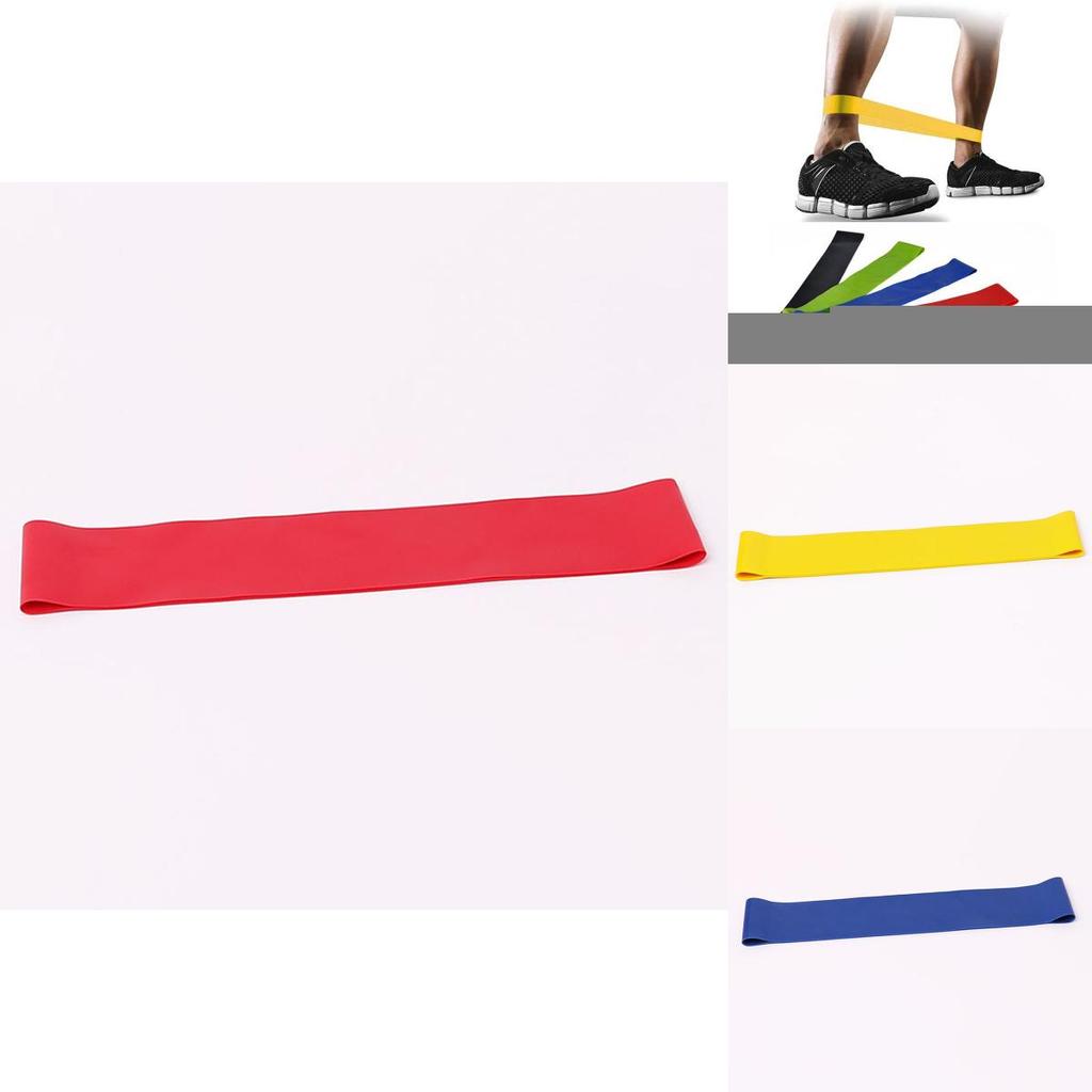 Latex Yoga Ring Resistance Band Fitness Elastic Resistance Strap Athletic Training Pull Resistance Elastic Ring Pull Ring