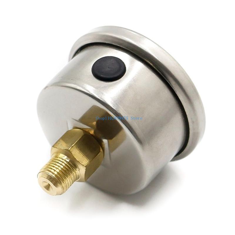 33WB Car Oil Pressure Gauges Refitting 12V Automobile Oil Pressure Instrument 0-8Bar