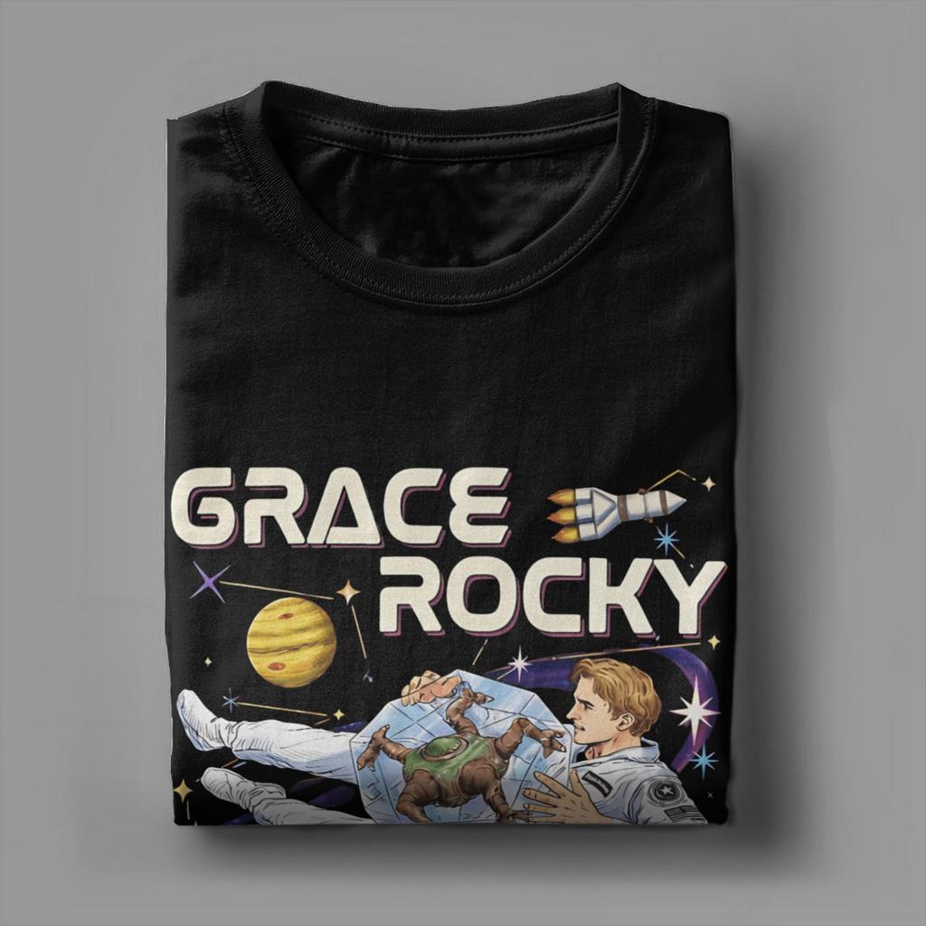 Harajuku T Shirt Project Hail Mary Sci Fi Graphic 100 Cotton TShirts Hip Hop Tshirt for Unisexs Beach Y2K Casual Design Top Tees