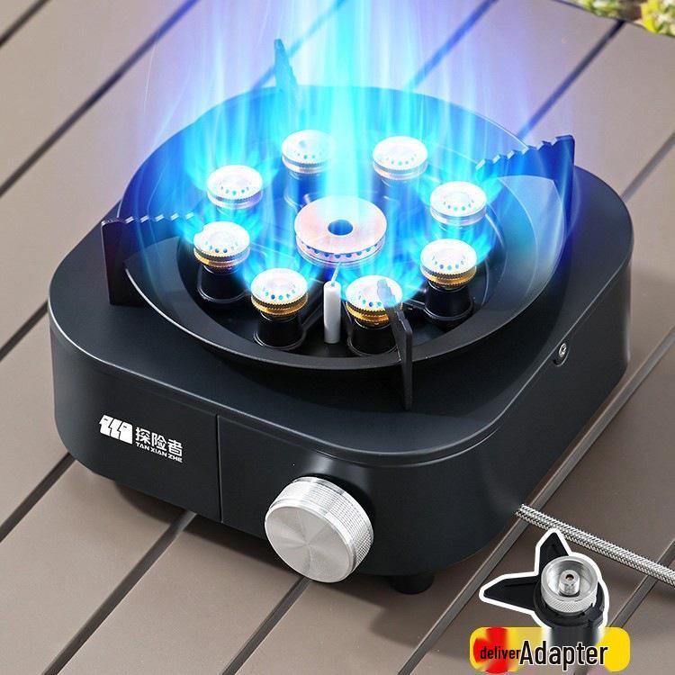 Portable Split-Type Gas Stove for Outdoor Tea Brewing and Camping