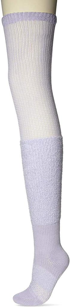Okamoto Sock Supplement Warm Sleep Socks for Sizes Women, Purple, 23-25 (Japan)