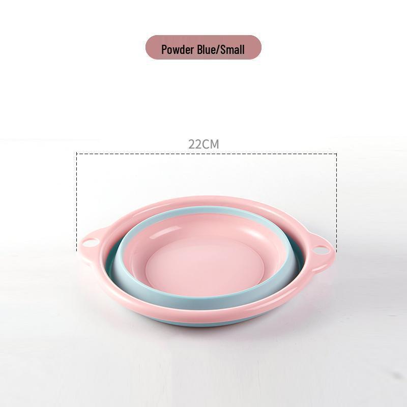 Portable Folding Washbasin for Dorms, Baby, Travel & Laundry