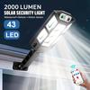 Solar LED Lights Outdoor Solar Lamp of Motion Sensor 3 Modes Waterproof IP65 Solar Garden Light Street Yard Lantern