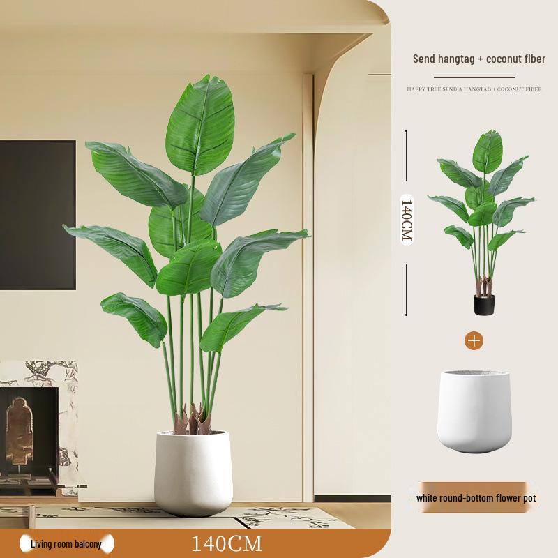 Árbol Artificial Ave del Paraíso - Planta de Suelo Grande para Interiores para Decoración de Sala de Estar