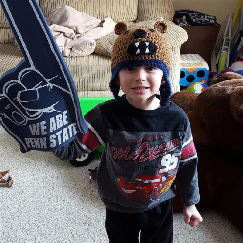 New Handmade Crocheted Personalized Long Tail Tassel Witch Hat Funny Adult Hat