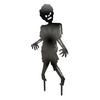 Zombie Garden Stake Metal Zombie Silhouette Yard Stake Weather Resistant Spooky Zombie
