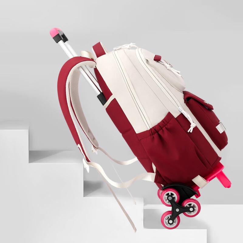 ZIRANYU Rolling Stair-Climbing Backpack