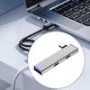 Portable USB C Hub Type C to Type C and USB Port USB Hub for Window Linux Androids Devices Fast Data Transmission