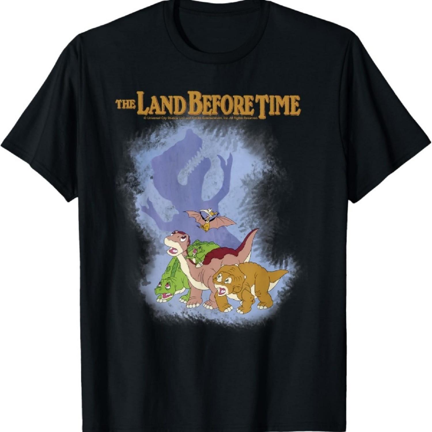 Футболка «Земля до начала времён» Тень Острозуба S чёрный