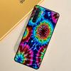 Blue Tie Dye Case For Oppo A5 Pro A15 A17 A57 A77 A94 A74 A54 A16 A76 A96 A40 A60 A80 A18 A38 A58 A78 A98