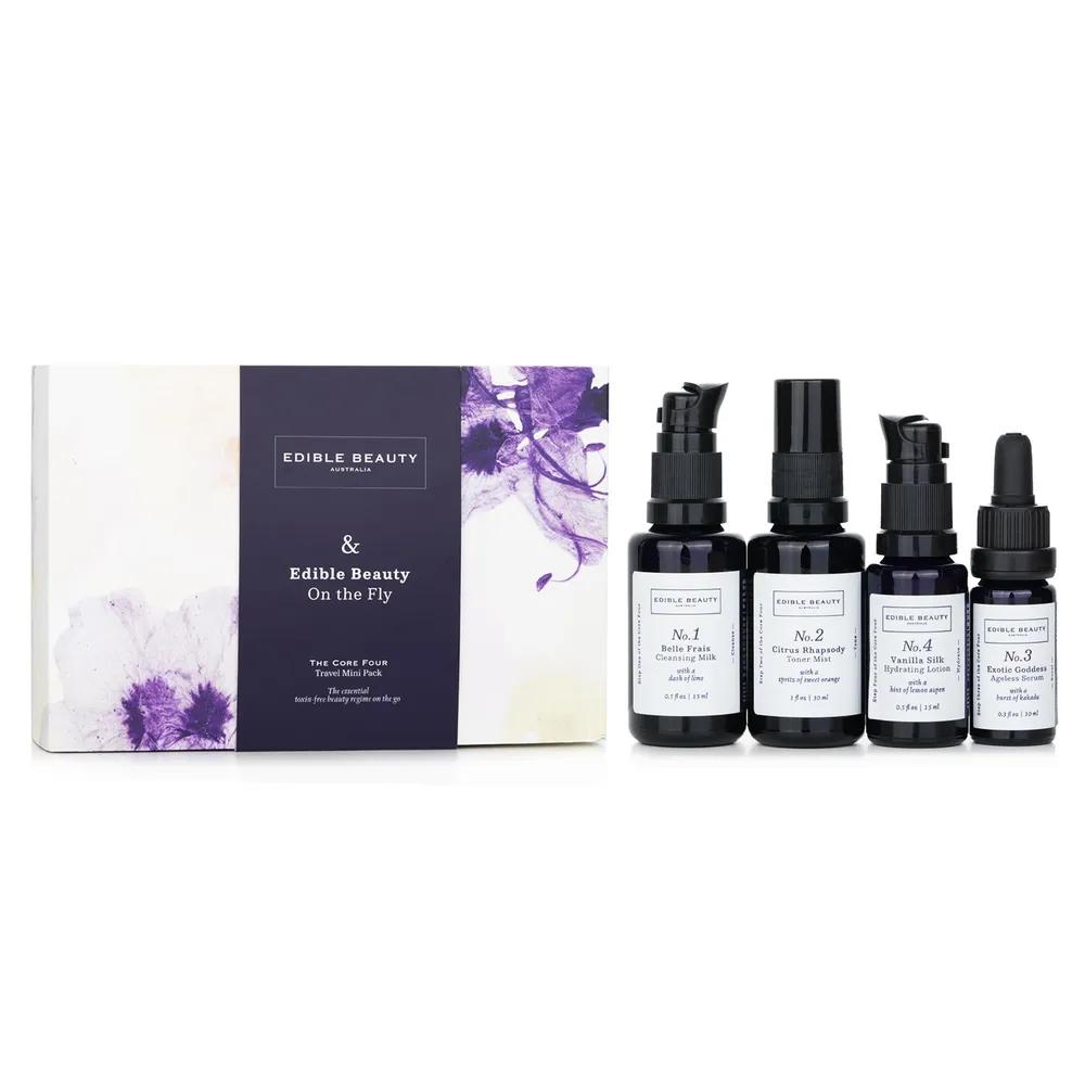 

Edible Beauty and Edible Beauty on the Fly Travel Mini Kit 4 pcs