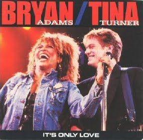

7inch Record BRYAN ADAMS TINA TURNER Its Only Love AM2791 AM 1985 US Rock Used