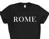 Rome T-Shirt: Soft Cotton Mens Womens Travel Gift