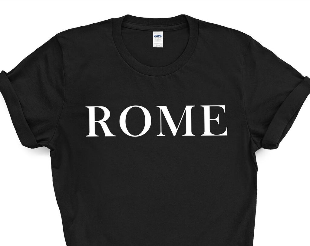 Rome T-Shirt: Soft Cotton Mens Womens Travel Gift