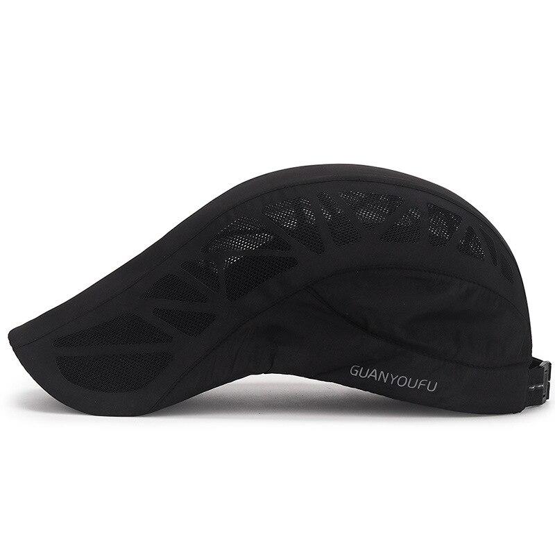 Northwood Casquette d'été solide pour hommes avec bérets en maille, chapeau d'extérieur respirant à séchage rapide pour femmes