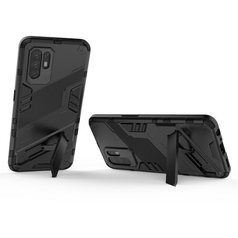 Per Oppo Reno5 Z 5G Custodia Bumper in Silicone Antiurto Armatura Rigida Cover Posteriore con Supporto Magnetico per Auto per Reno5Z 5 Z 6.43''