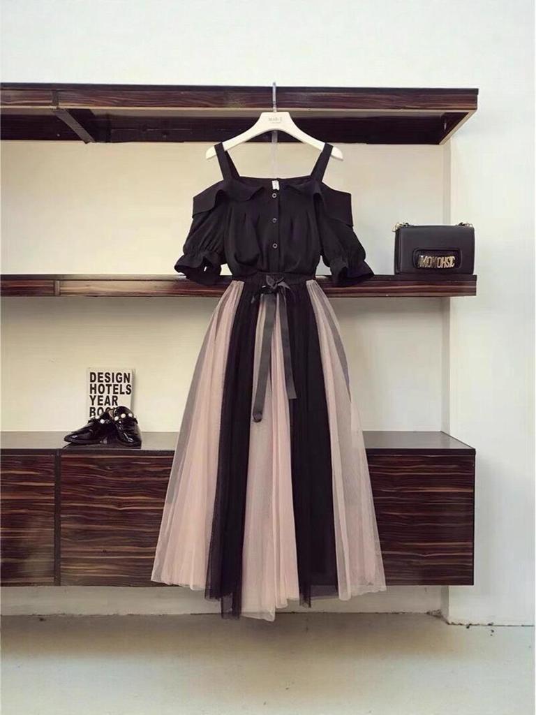 Plus-Size Camisole & Skirt Set: Spring/Summer Slimming Fashion for Women