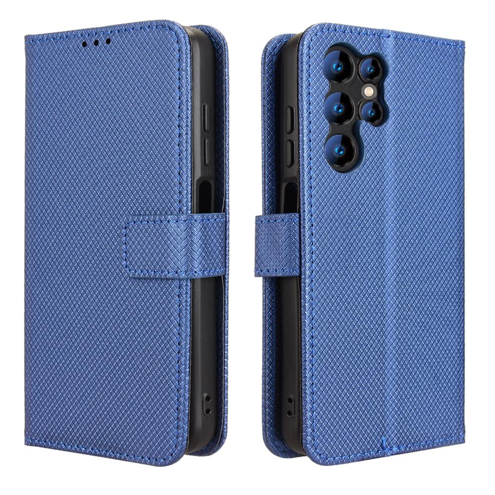 Flip Cover for Oukitel C1/C1 Pro PU Leather Full-Body Protection Shockproof Durable Retro Phone Case