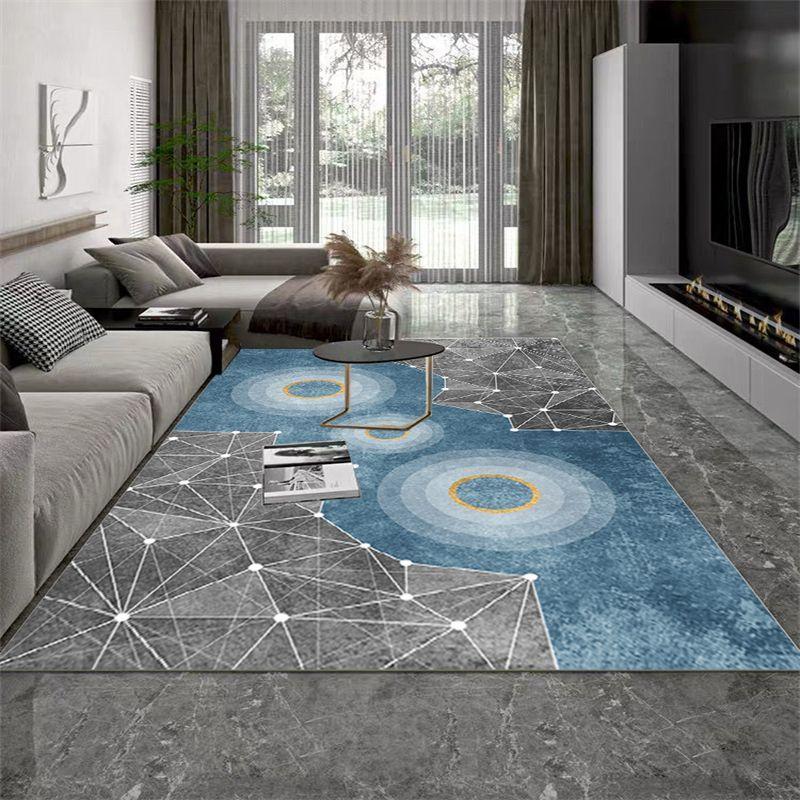 Antiskid Carpet Living Room Modern Simple Style Entrance Door Mat Easy Cleaning Soft Office Lounge Rug Big Size Customizable