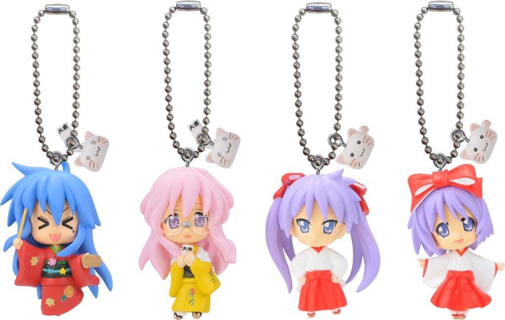 

Sega Lucky Lottery Lucky Star E Prize Deformed Chain Figure [Set of 4]
