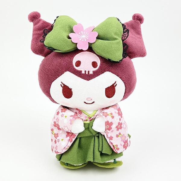 Sanrio Kuromi Matcha Kimono Plush S Decor