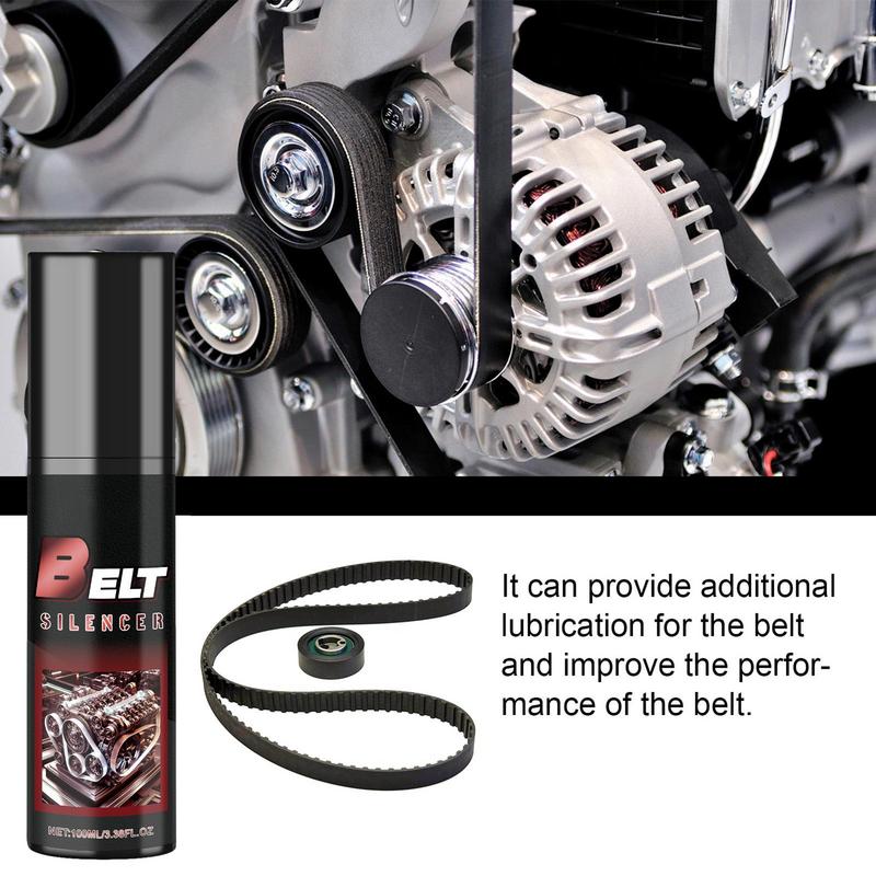 Belt Noise Spray 100ml Automotive Prolongs Belt Life Spray Belt Noise Lubrication Protection Automotive Prolongs Belt Life