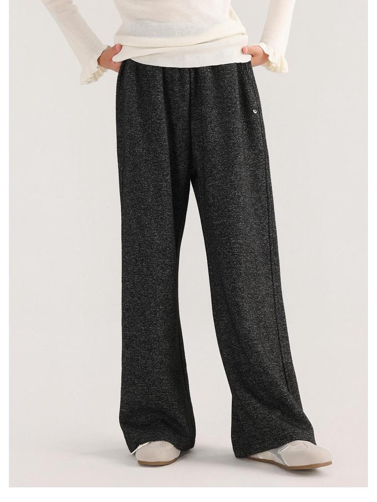 Tao Town Mädchen Strickhose mit weitem Bein - Stilvolle Frühling- und Herbst-Freizeitkleidung für Kinder