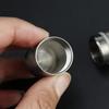 Small Pocket Box Keychain, Portable Aluminium Alloy Case Container For Purse, Holder Bottle For Outdoor