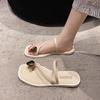 Fashion Outside Black Slides New Fashion Woman Slippers High Quality H Sandal Korea Style Sandals Vip On Offer Non Slip Shoes for Women