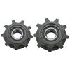 Single Speed Cog Sprocket Freewheel Folding Bike Freewheel High Strength 9T Single Speed Flywheel Easily to Install