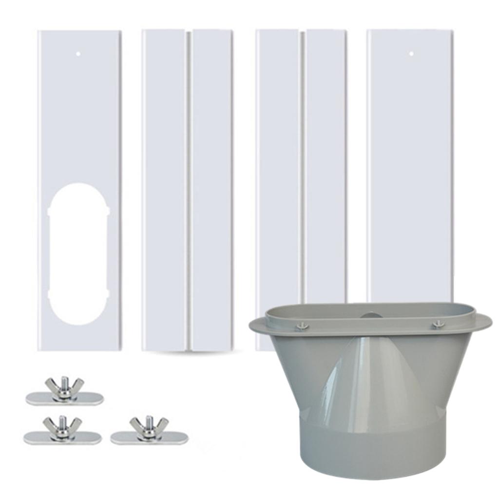 130/150mm Rozšiřovací potrubí pro ventilaci Teleskopická flexibilní hadice pro odvod vzduchu klimatizace Příslušenství Ventilační hadice pro mobilní klimatizaci