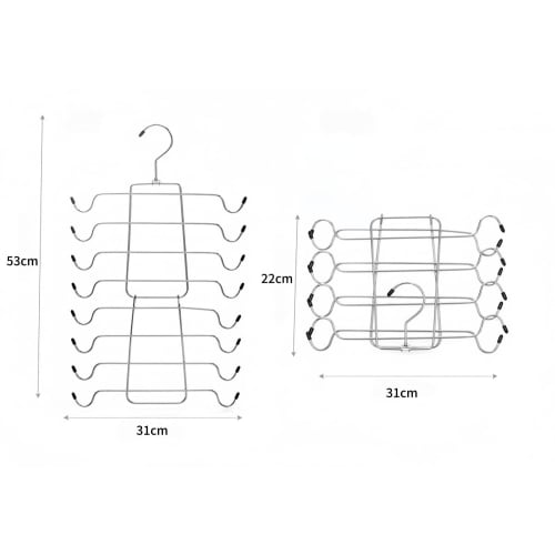 Tank Top Hanger, Bra Organizer for Closets, Space-Saving Hanging, Sports Bra, Lingerie Holder, Closet Organizer