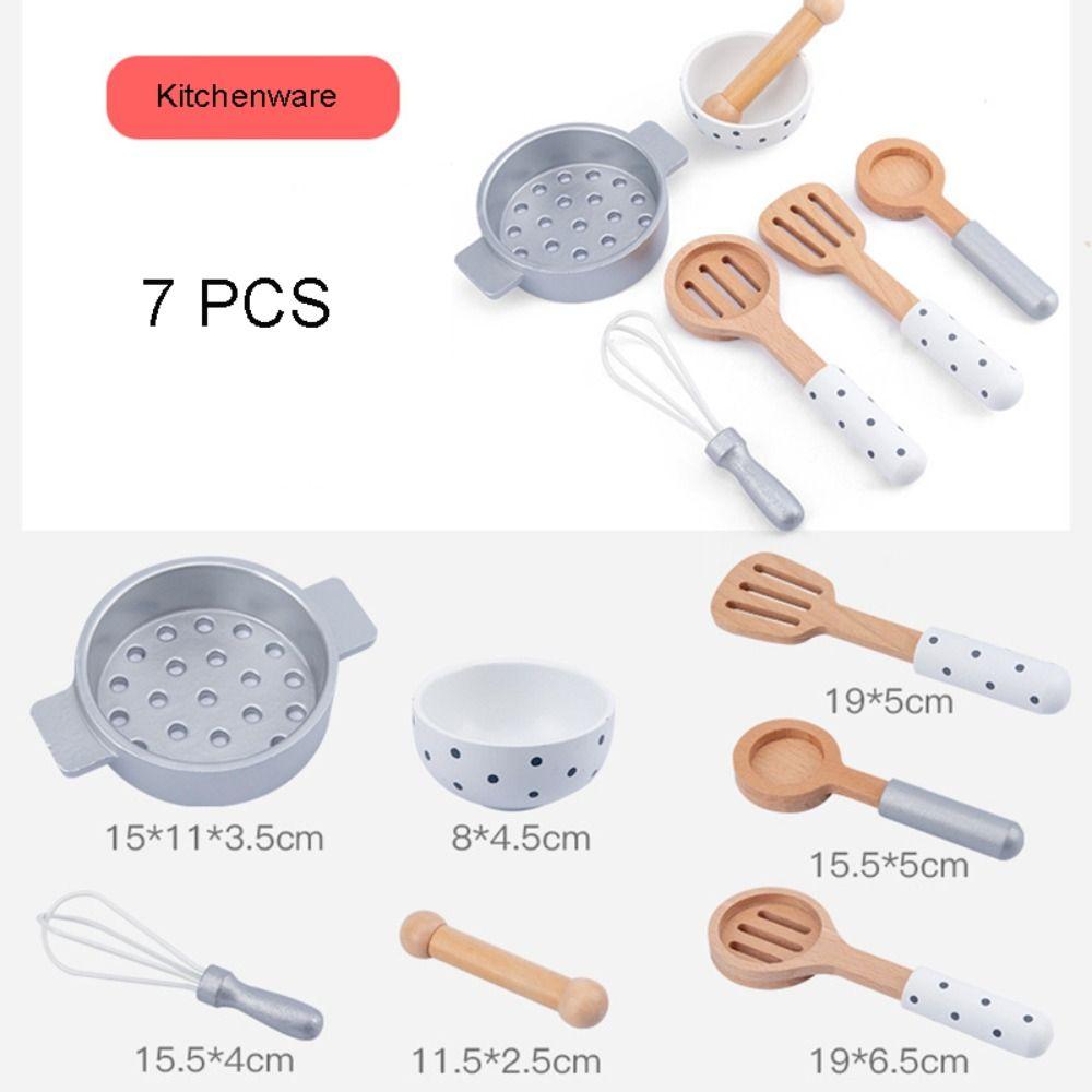 Toaster Machine Kitchen Pretend Play Toaster Cooking Model Set DIY Wooden Kitchen Toy Toy for Kid